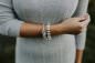 Preview: Tragebild Lunavit Magnet-Armband Titan Jade