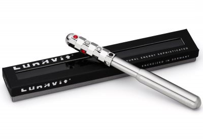 Energy Stick auf Verpackung Lunavit Energystick ES-1 Akupressur Vibrationsmassagegerät