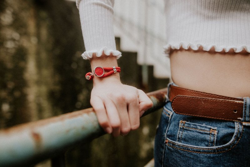 Lunavit aroma bracelet with extravagant Italian design