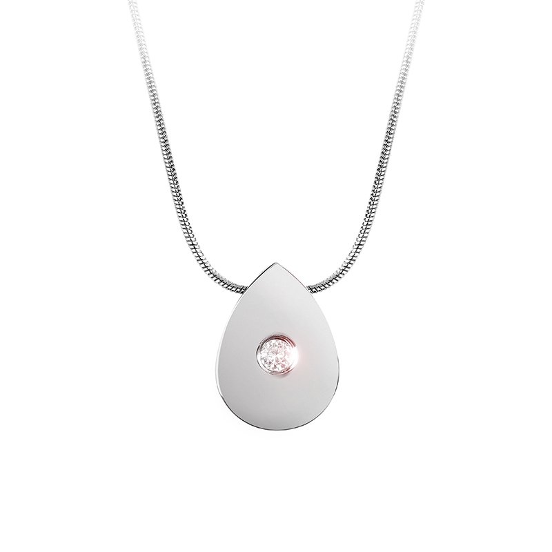 Lunavit Damen Magnet Halskette Shiny