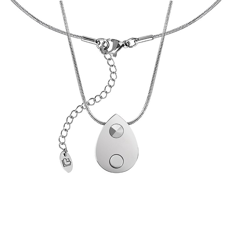 Lunavit Damen Magnet Halskette Shiny