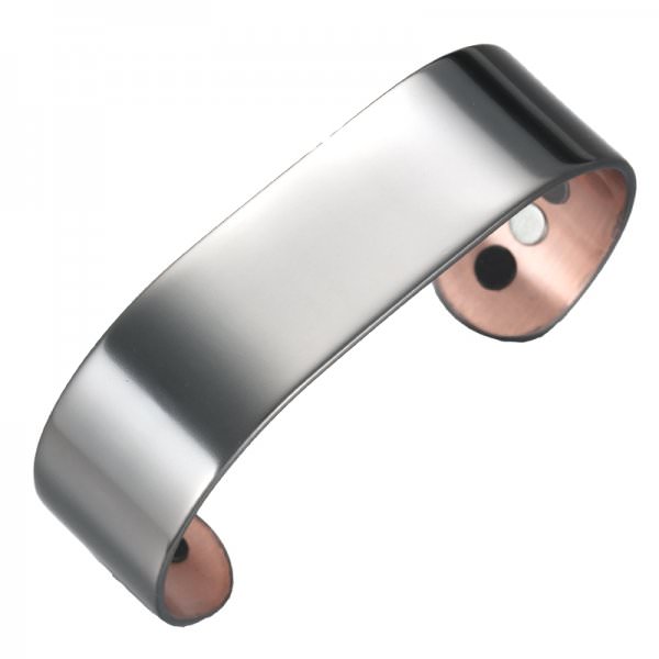 Harmony Wide Black Chrome Rund