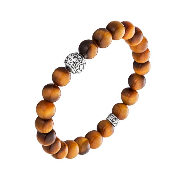 Aton rund Lunavit Magnet-Perlenarmband Aton