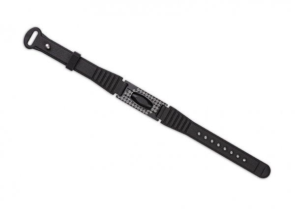 Lunavit Magnetic Silicone Bracelet Carbo Stripe
