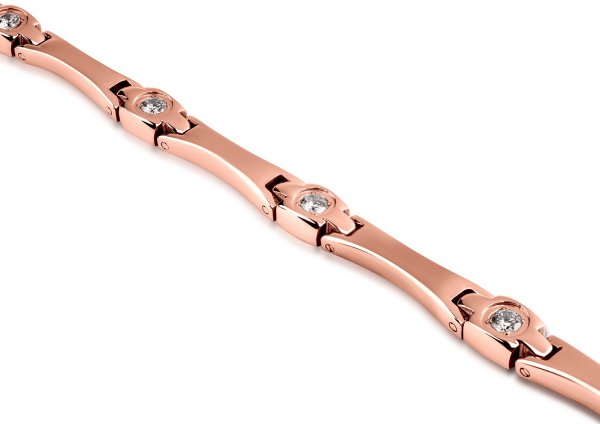 Lunavit Magnetarmband Lady Shine Rosé
