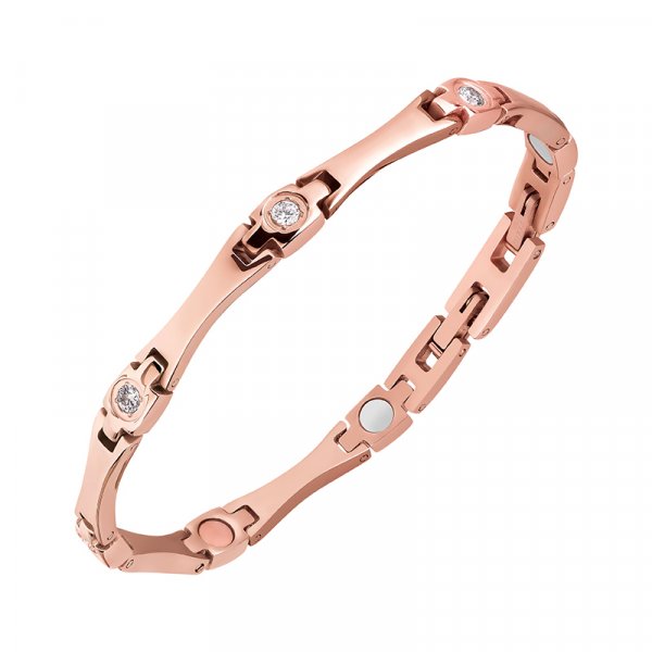 Lunavit Magnetarmband Lady Shine Rosé