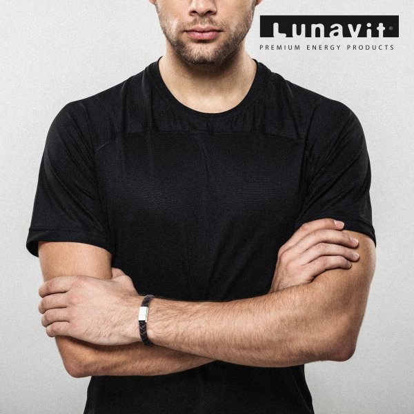 Lunavit Magnet-Lederarmband Nerone