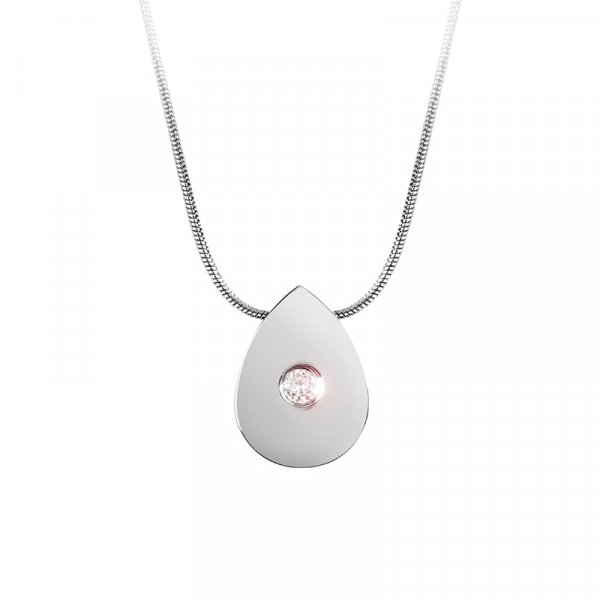 Lunavit Damen Magnet Halskette Shiny