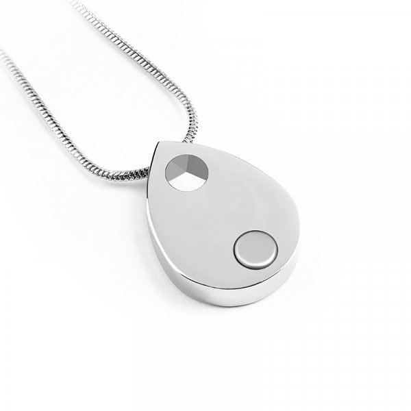 Lunavit Damen Magnet Halskette Shiny