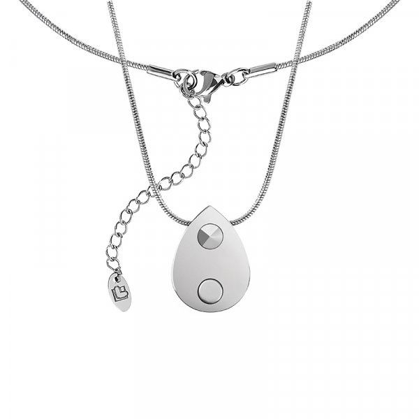 Lunavit Damen Magnet Halskette Shiny
